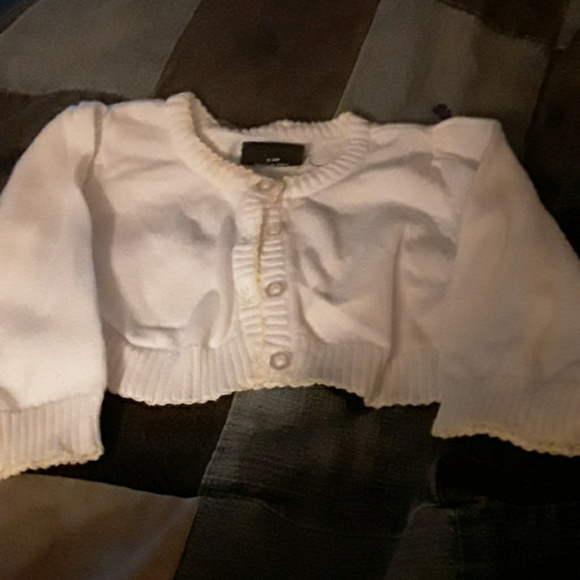 Faded Glory Other - 0--3 months.  FADED GLORY   WHITE SWEATER